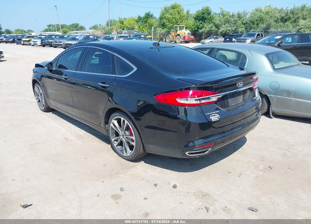 2017 FORD FUSION VIN: 3FA6P0K9XHR117300