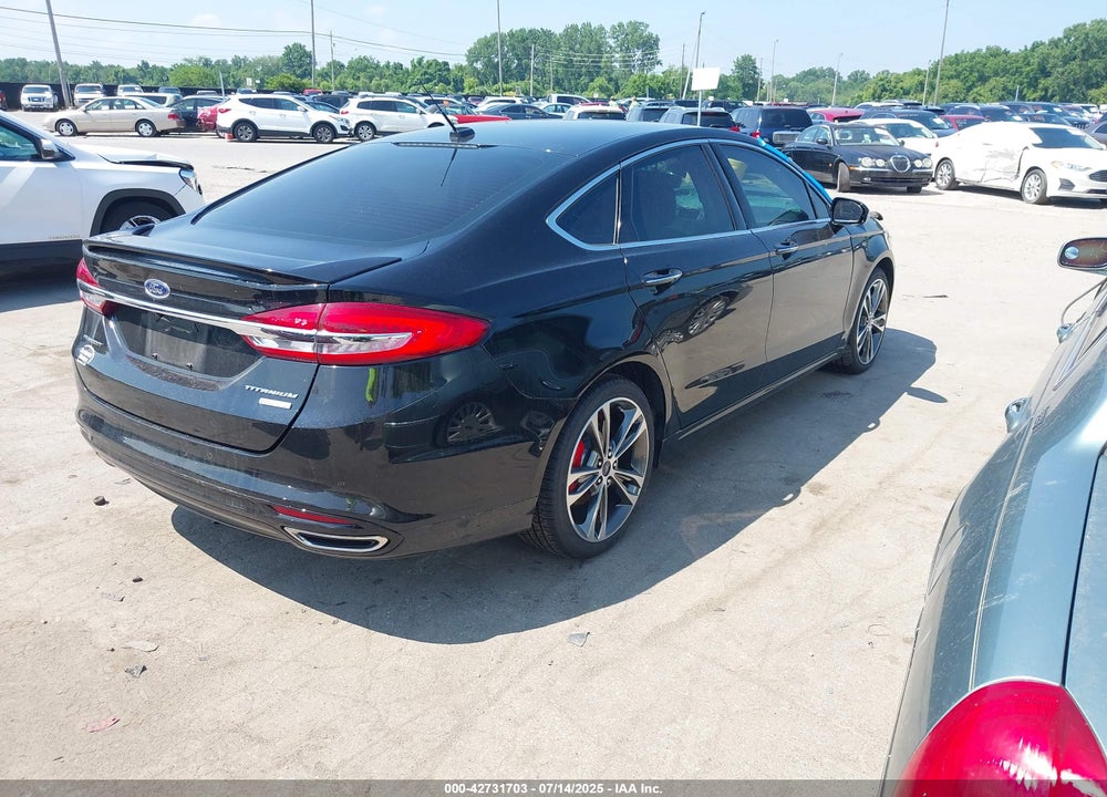 2017 FORD FUSION VIN: 3FA6P0K9XHR117300