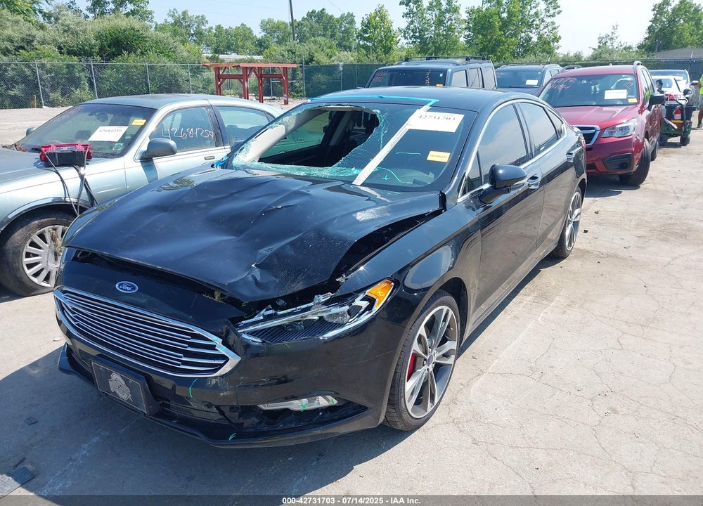 2017 FORD FUSION VIN: 3FA6P0K9XHR117300