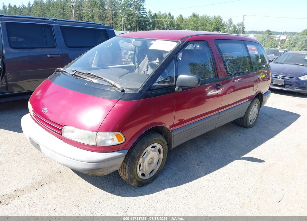 1992 TOYOTA PREVIA LE VIN: JT3AC22S5N1002676