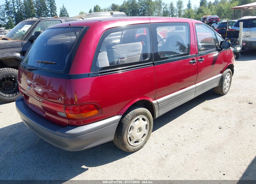 1992 TOYOTA PREVIA LE VIN: JT3AC22S5N1002676