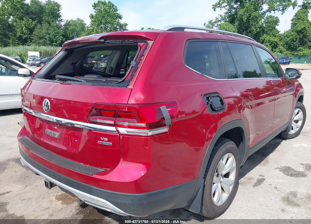 2019 VOLKSWAGEN ATLAS 3.6L V6 SE VIN: 1V2LR2CA3KC501807