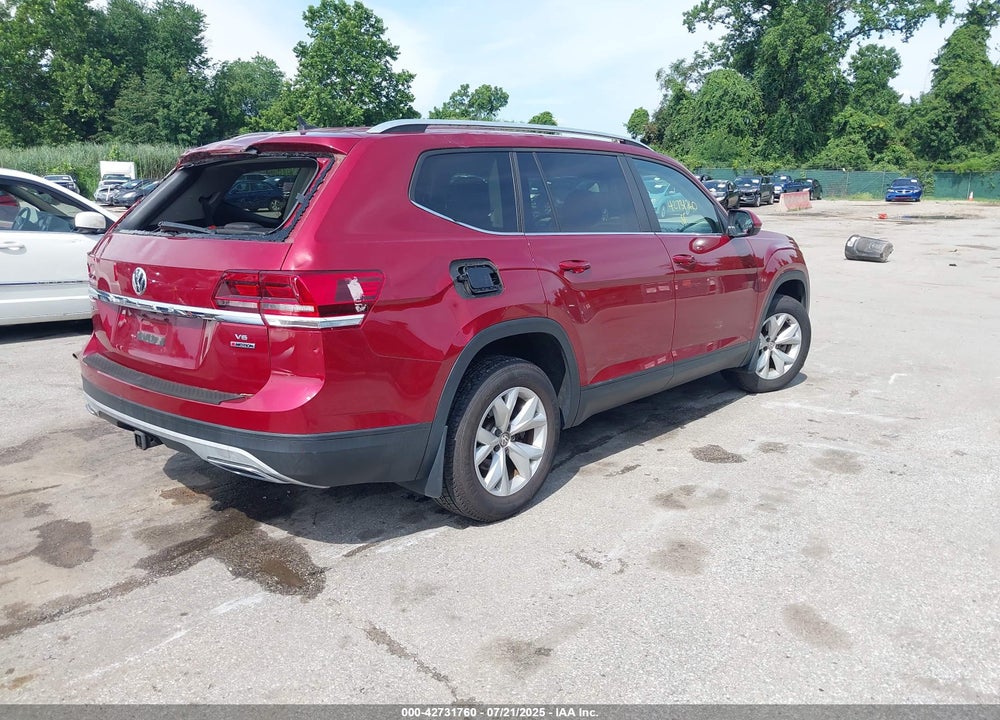 2019 VOLKSWAGEN ATLAS 3.6L V6 SE VIN: 1V2LR2CA3KC501807