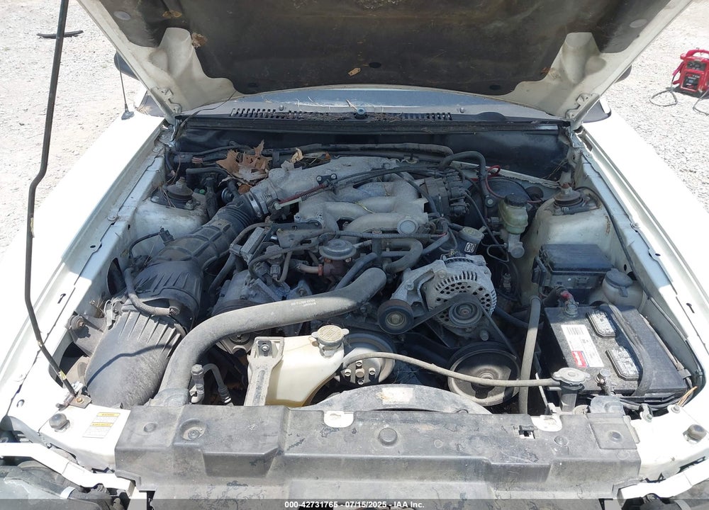 2000 FORD MUSTANG VIN: 1FAFP4044YF118583