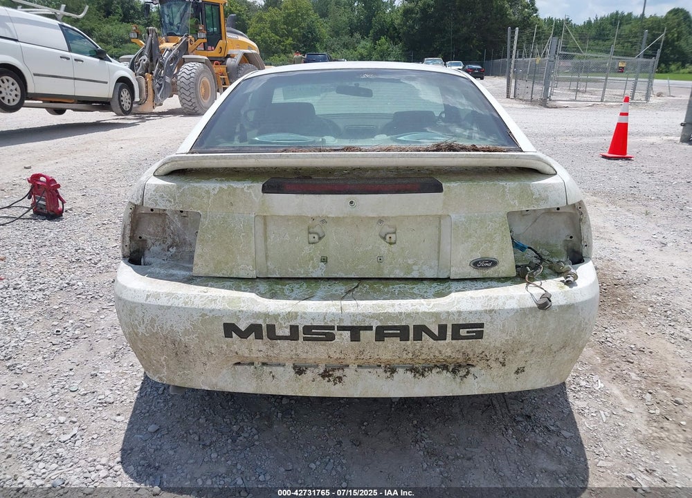 2000 FORD MUSTANG VIN: 1FAFP4044YF118583