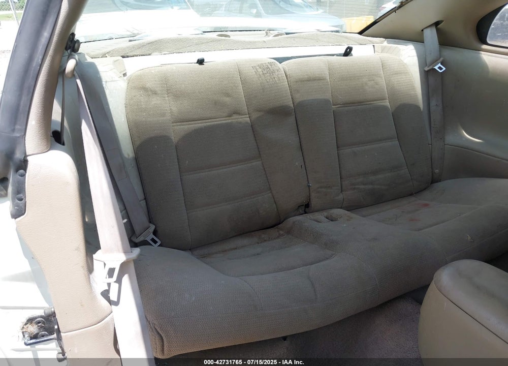2000 FORD MUSTANG VIN: 1FAFP4044YF118583