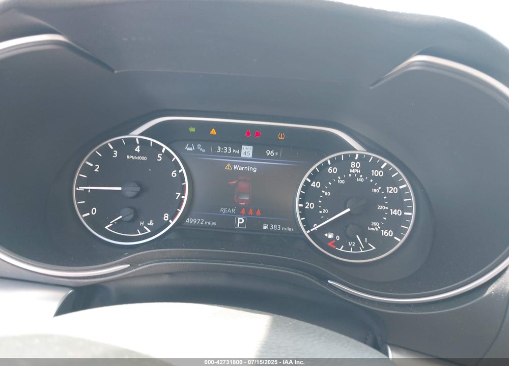 2023 NISSAN MAXIMA SV XTRONIC CVT VIN: 1N4AA6CVXPC512780