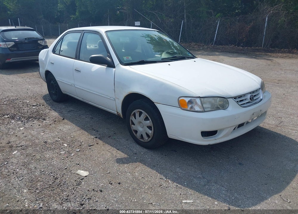 2001 TOYOTA COROLLA LE VIN: 2T1BR12E81C451844