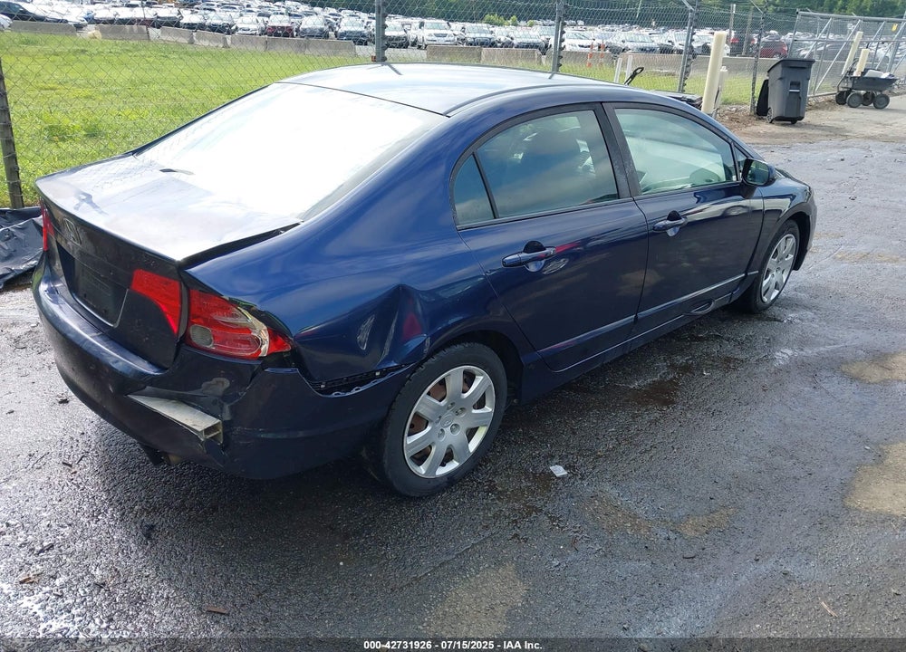 2008 HONDA CIVIC VIN: 1HGFA16588L115599