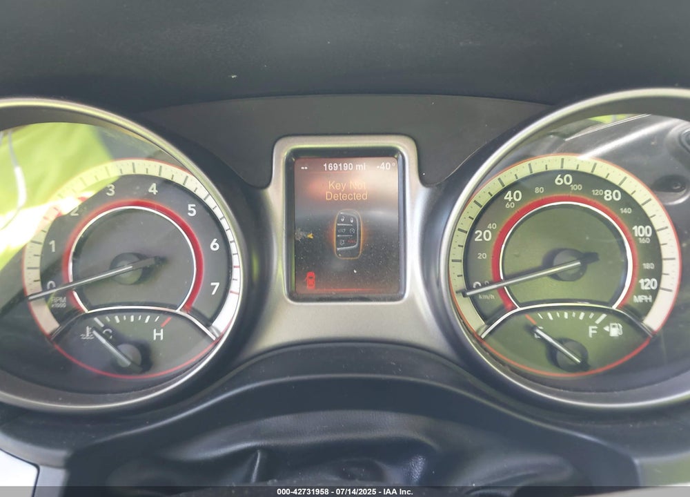 2016 DODGE JOURNEY VIN: 3C4PDCGBXGT207598