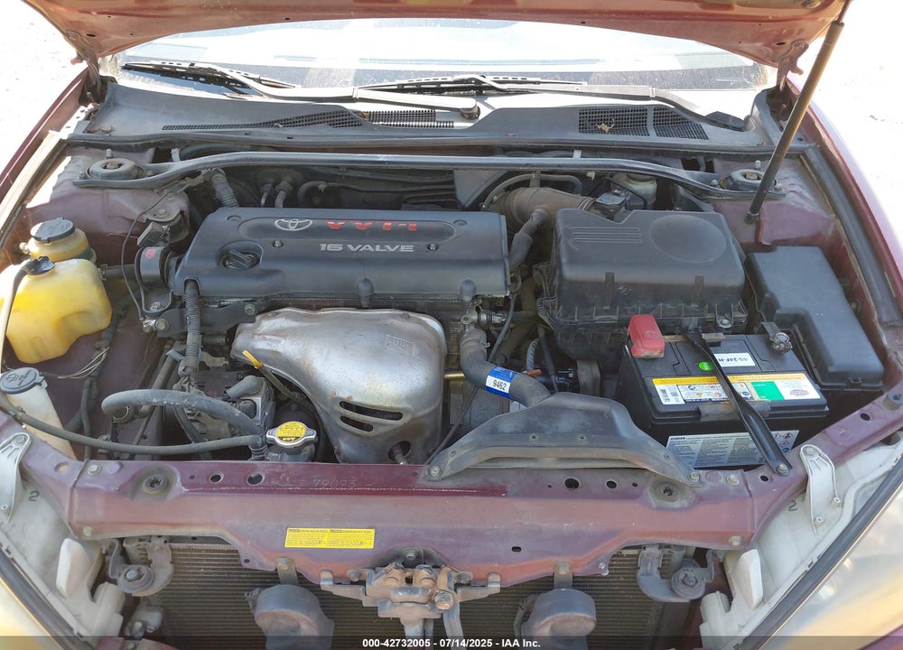 2002 TOYOTA CAMRY SE VIN: JTDBE32KX20132776