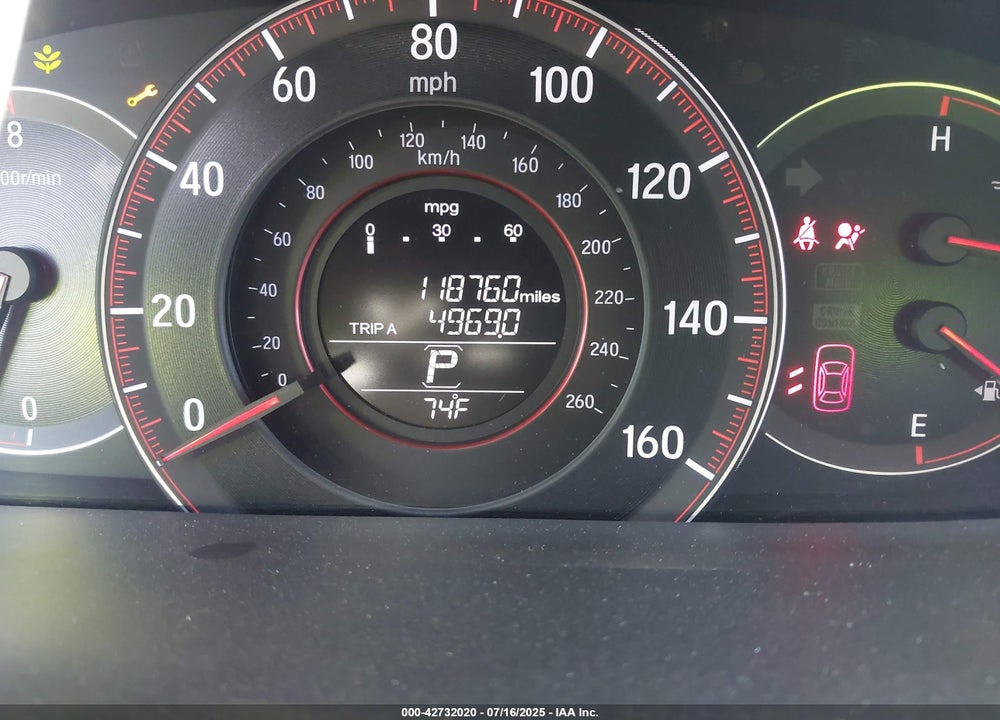 2017 HONDA ACCORD VIN: 1HGCR2F10HA073200