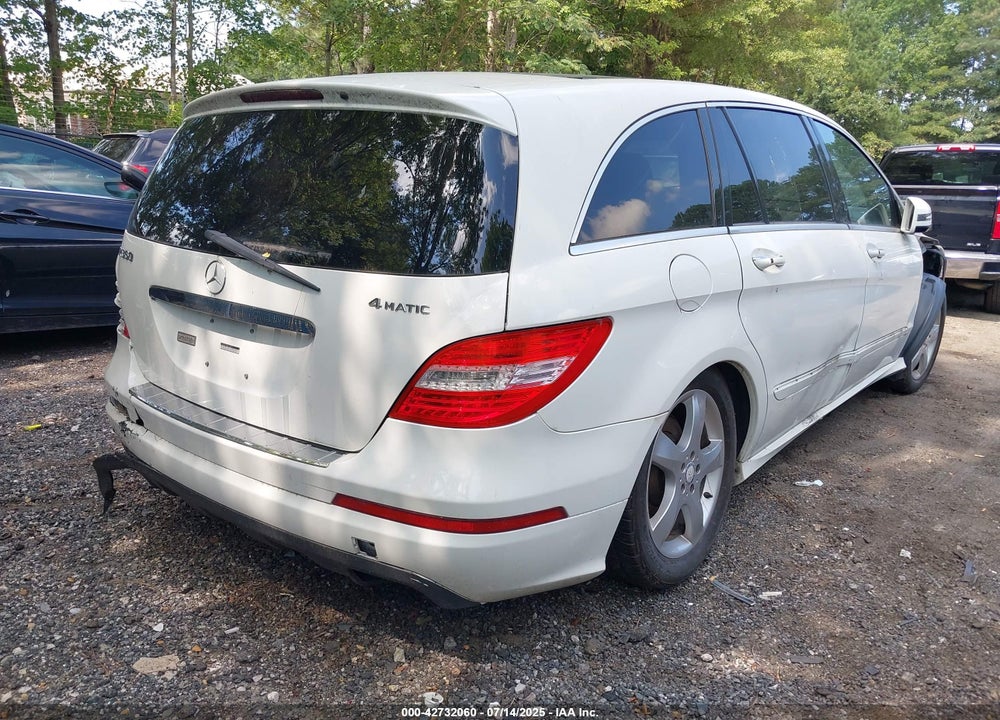 2011 MERCEDES-BENZ R 350 4MATIC VIN: 4JGCB6FE5BA116493