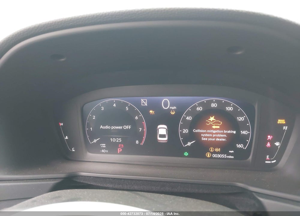 2025 HONDA ACCORD SE VIN: 1HGCY1F42SA019184
