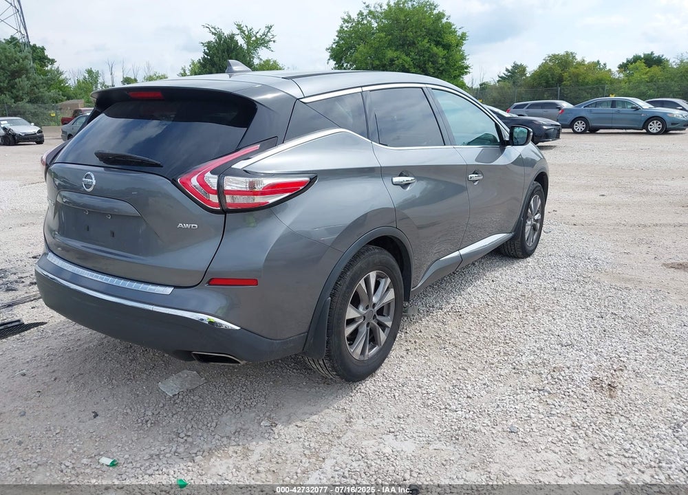 2017 NISSAN MURANO VIN: 5N1AZ2MH4HN167249