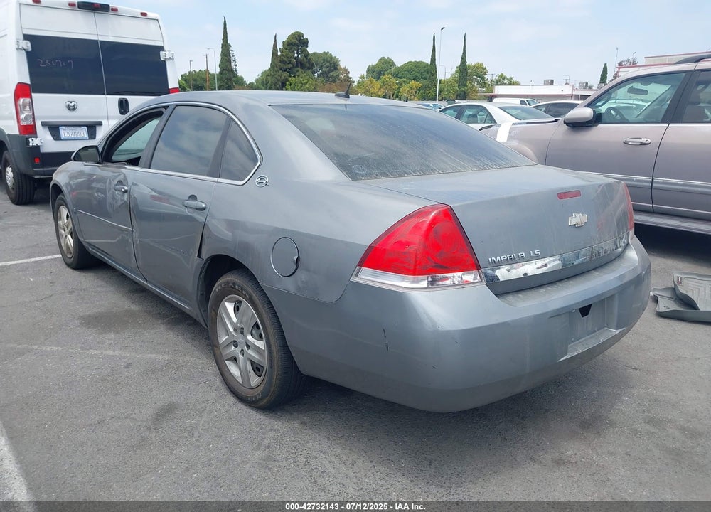 2007 CHEVROLET IMPALA VIN: 2G1WB58N379150906