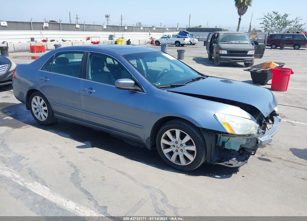 2007 HONDA ACCORD 3.0 EX VIN: 1HGCM66597A016002