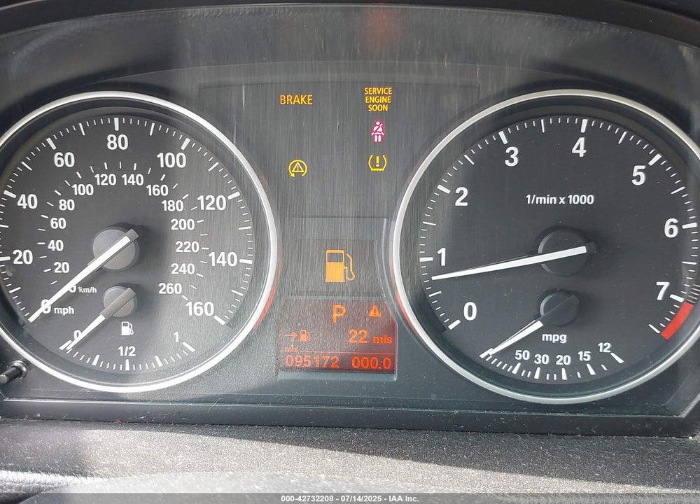 2009 BMW 3 SERIES VIN: WBAPK53519A512528