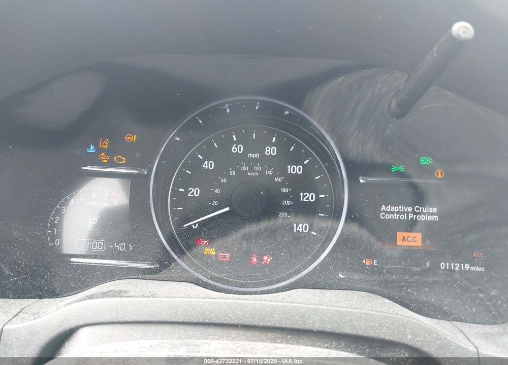 2019 HONDA HR-V EX VIN: 3CZRU5H55KM726455