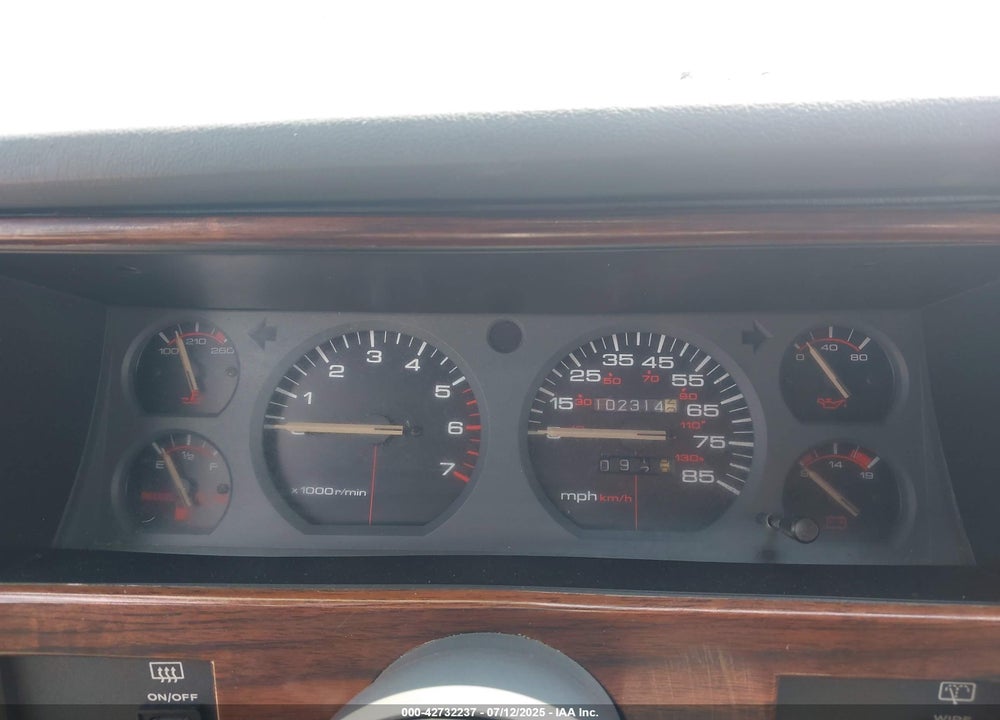 1993 JEEP CHEROKEE COUNTRY VIN: 1J4FJ78S2PL578769
