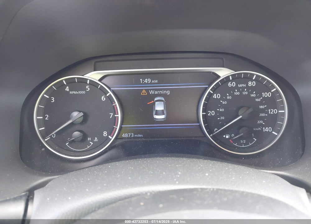 2025 NISSAN ALTIMA SV FWD VIN: 1N4BL4DV2SN395615
