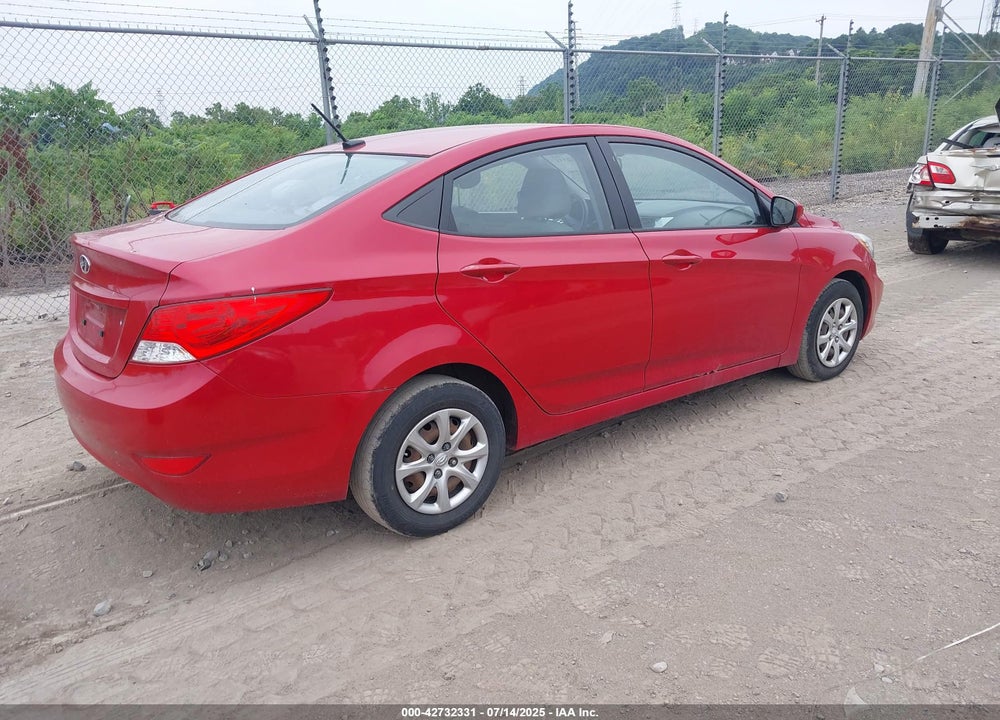 2014 HYUNDAI ACCENT VIN: KMHCT4AE1EU758737