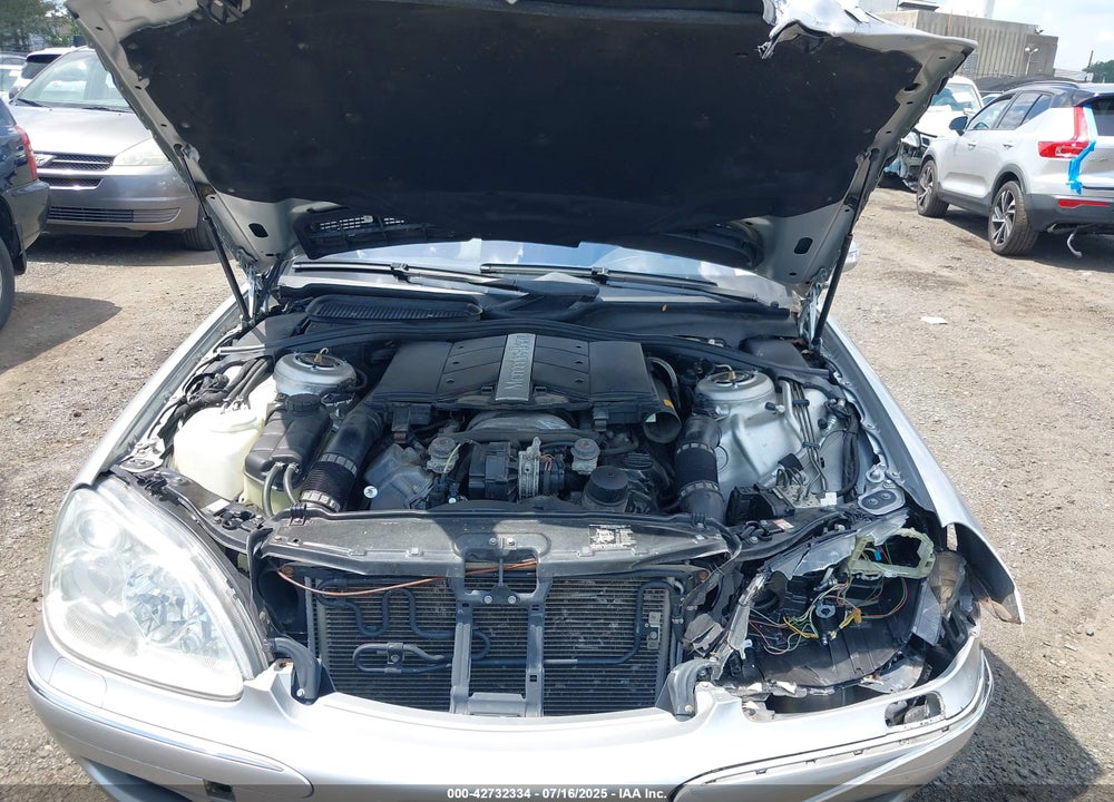 2004 MERCEDES-BENZ S 500 VIN: WDBNG75J04A421534