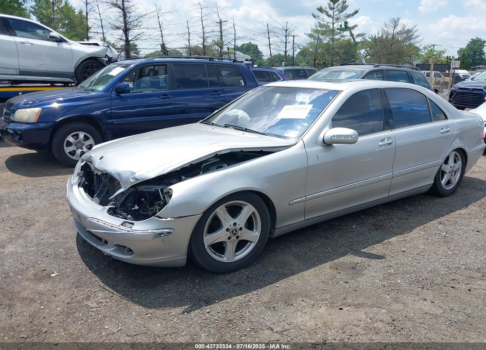 2004 MERCEDES-BENZ S 500 VIN: WDBNG75J04A421534