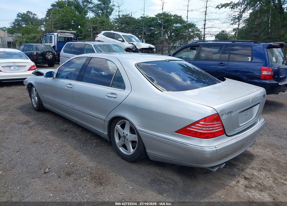 2004 MERCEDES-BENZ S 500 VIN: WDBNG75J04A421534