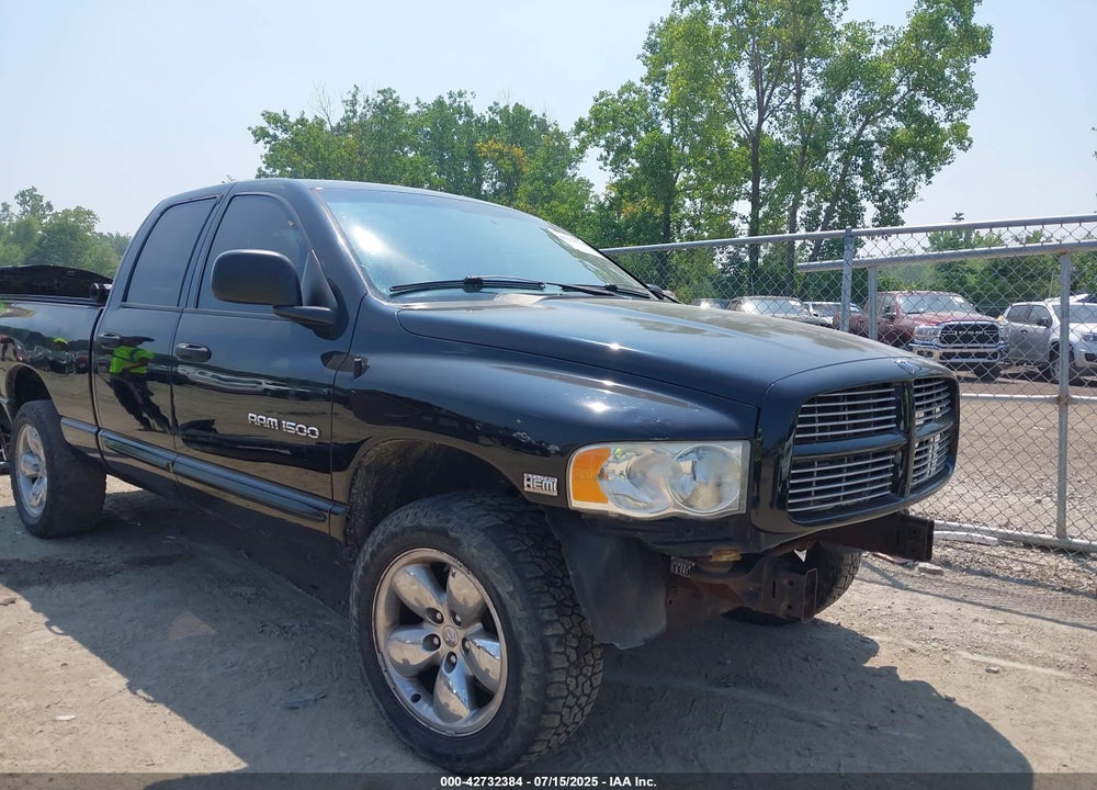 2005 DODGE RAM 1500 VIN: 1D7HU18D85S247143