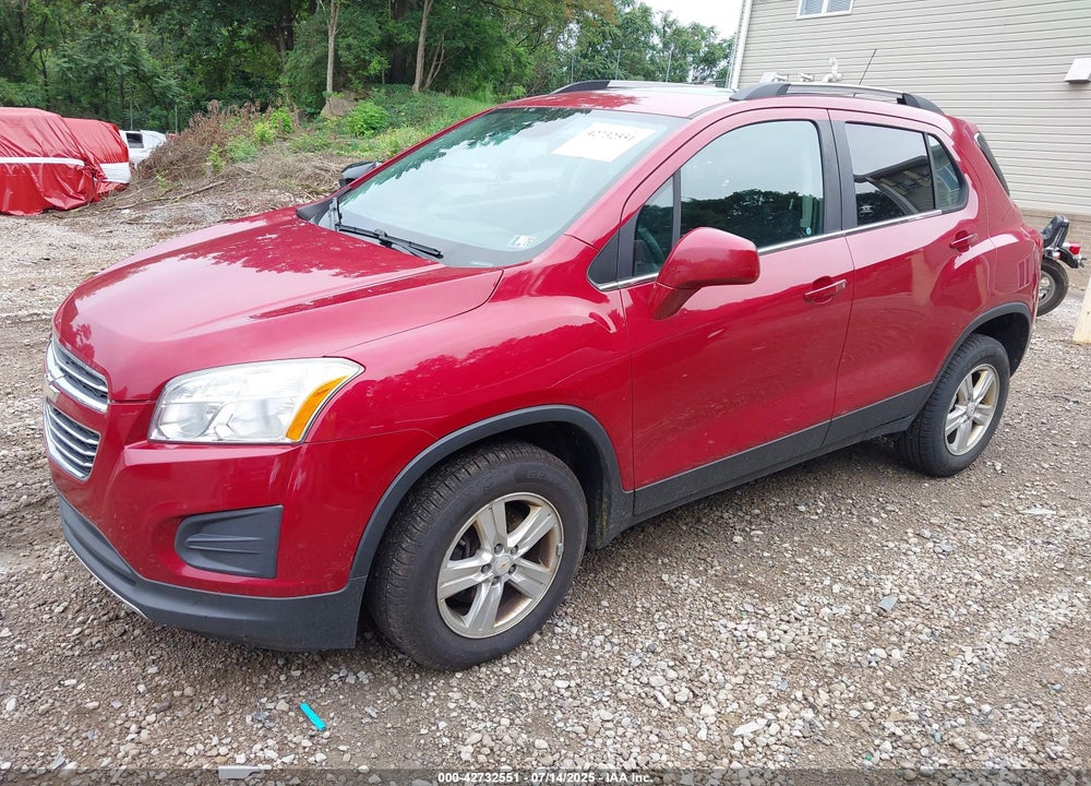 2015 CHEVROLET TRAX LT VIN: KL7CJRSB8FB117879
