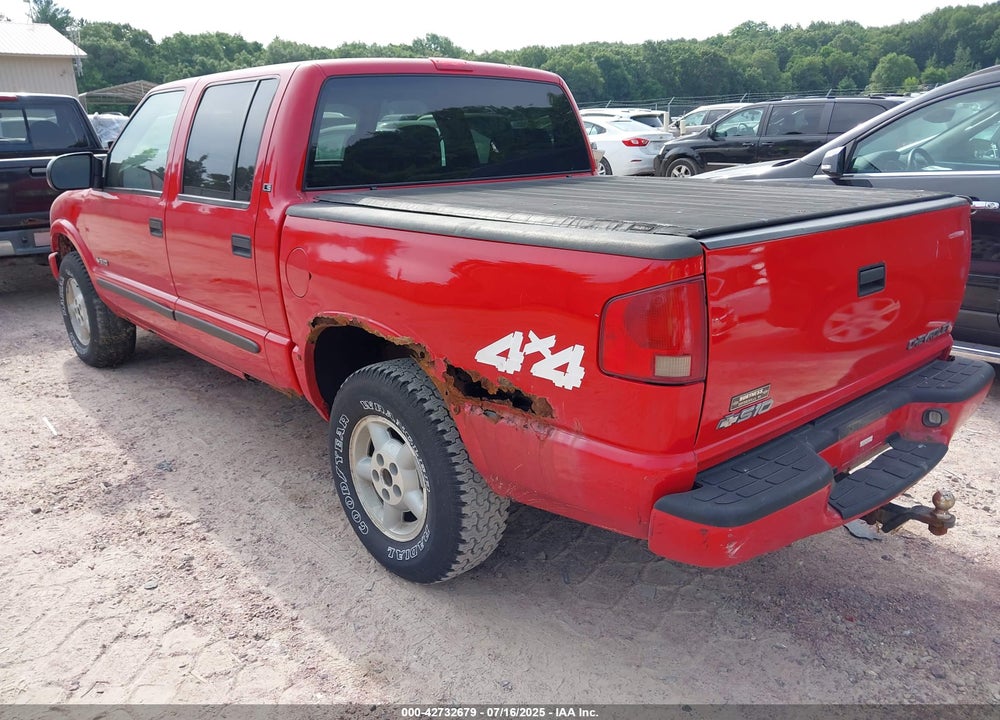 2004 CHEVROLET S-10 LS VIN: 1GCDT13X34K115953
