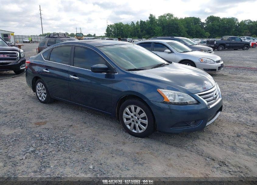 2013 NISSAN SENTRA VIN: 3N1AB7AP2DL698707