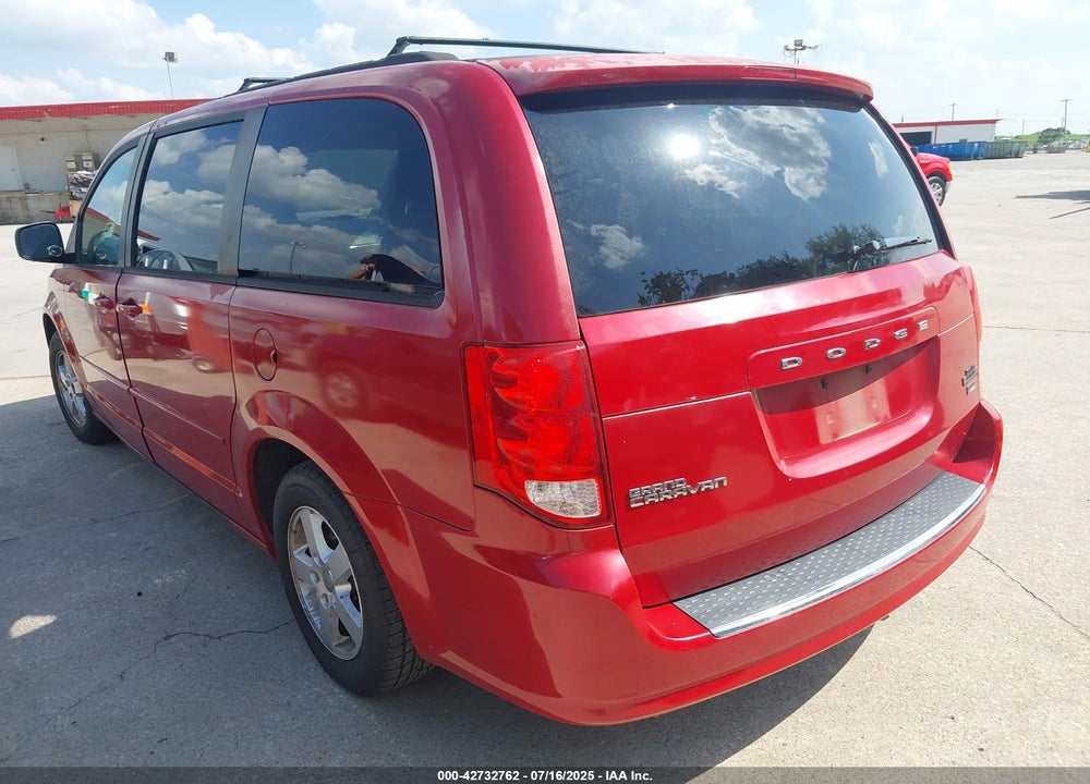 2012 DODGE GRAND CARAVAN VIN: 2C4RDGCG0CR213781
