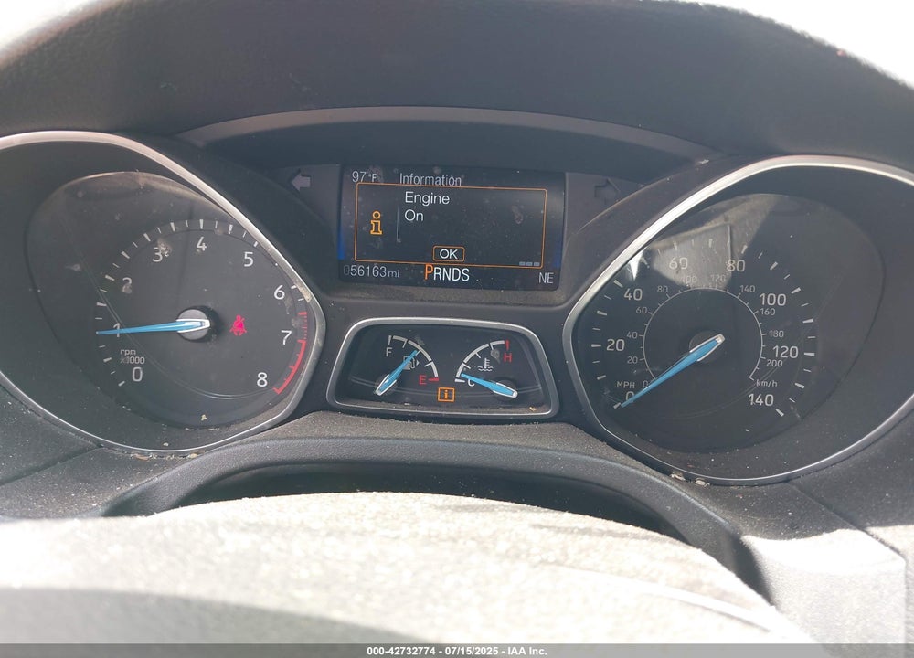 2016 FORD FOCUS VIN: 1FADP3KE6GL227098