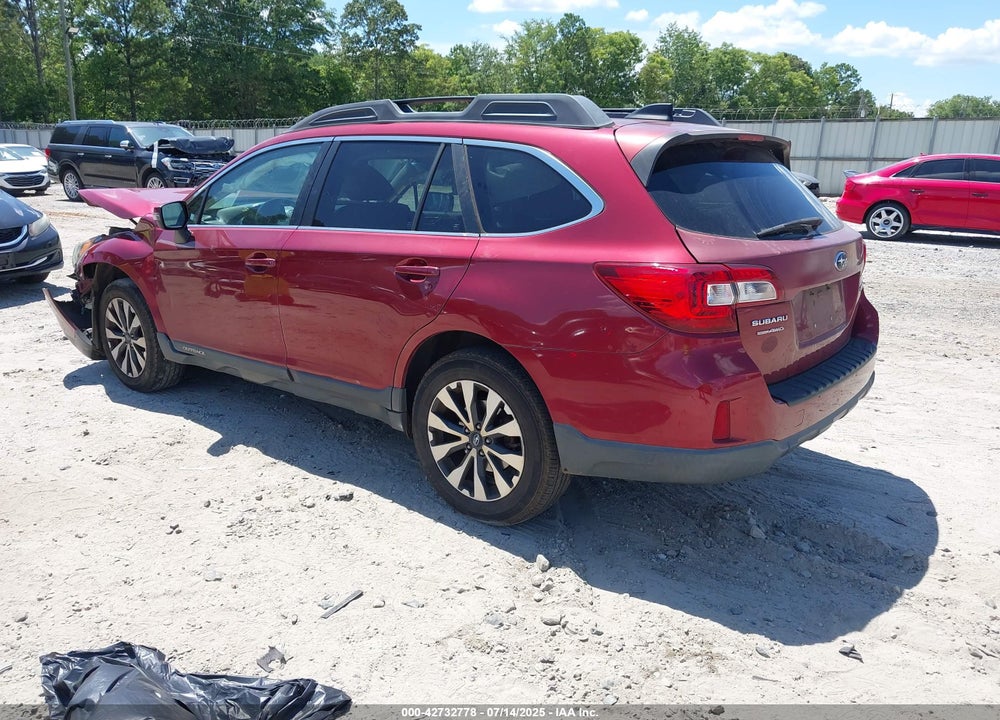 2016 SUBARU OUTBACK VIN: 4S4BSBLC9G3339591