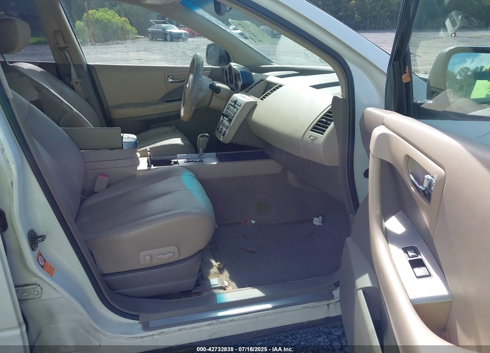 2006 NISSAN MURANO SL VIN: JN8AZ08W16W533780