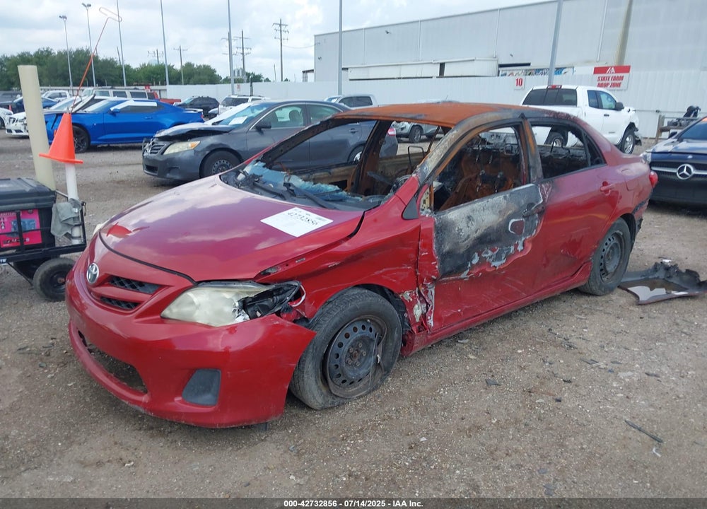 2011 TOYOTA COROLLA LE VIN: JTDBU4EE1B9134250