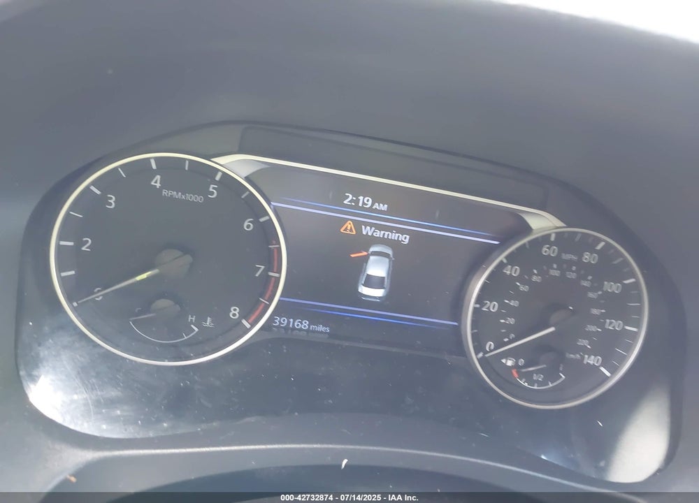 2024 NISSAN ALTIMA SV FWD VIN: 1N4BL4DV7RN430644