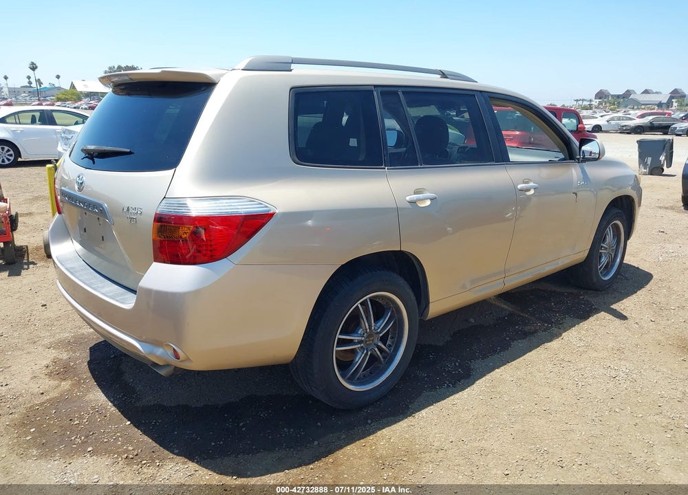 2008 TOYOTA HIGHLANDER SPORT VIN: JTEDS43A382007348