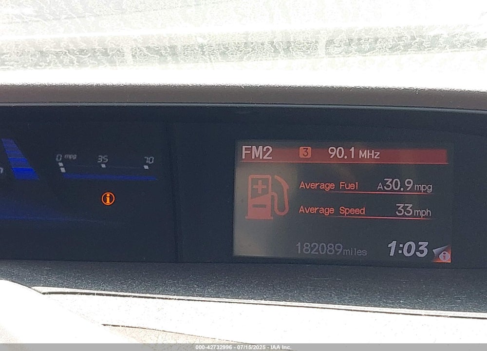 2012 HONDA CIVIC VIN: 2HGFB2F50CH317829