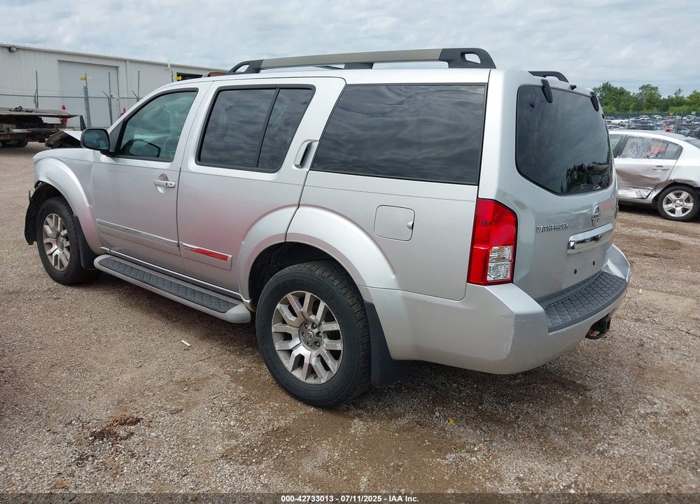 2010 NISSAN PATHFINDER LE VIN: 5N1AR1NB5AC608392