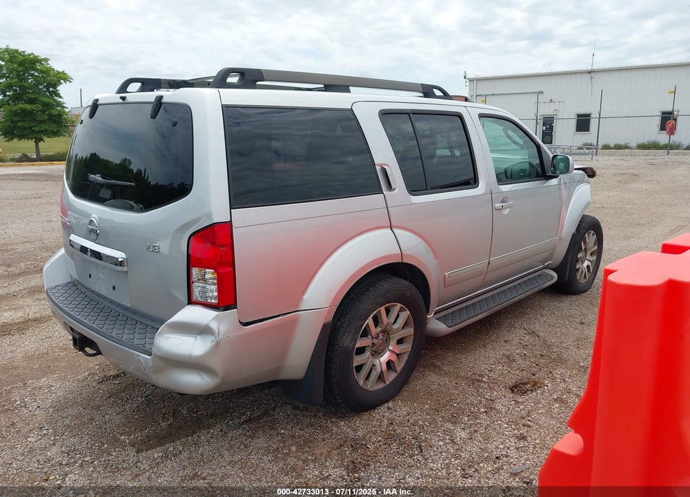 2010 NISSAN PATHFINDER LE VIN: 5N1AR1NB5AC608392