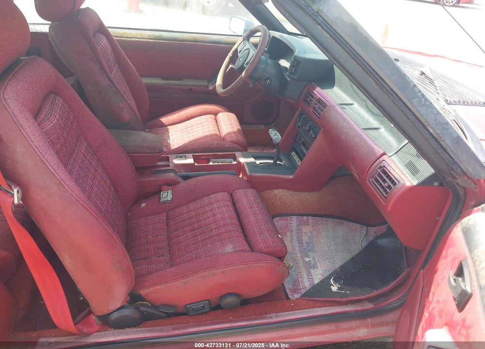 1989 FORD MUSTANG LX VIN: 1FABP44E3KF276650