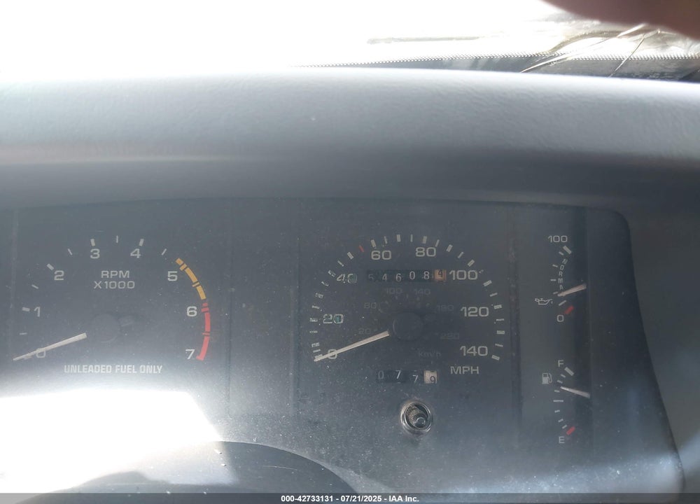 1989 FORD MUSTANG LX VIN: 1FABP44E3KF276650