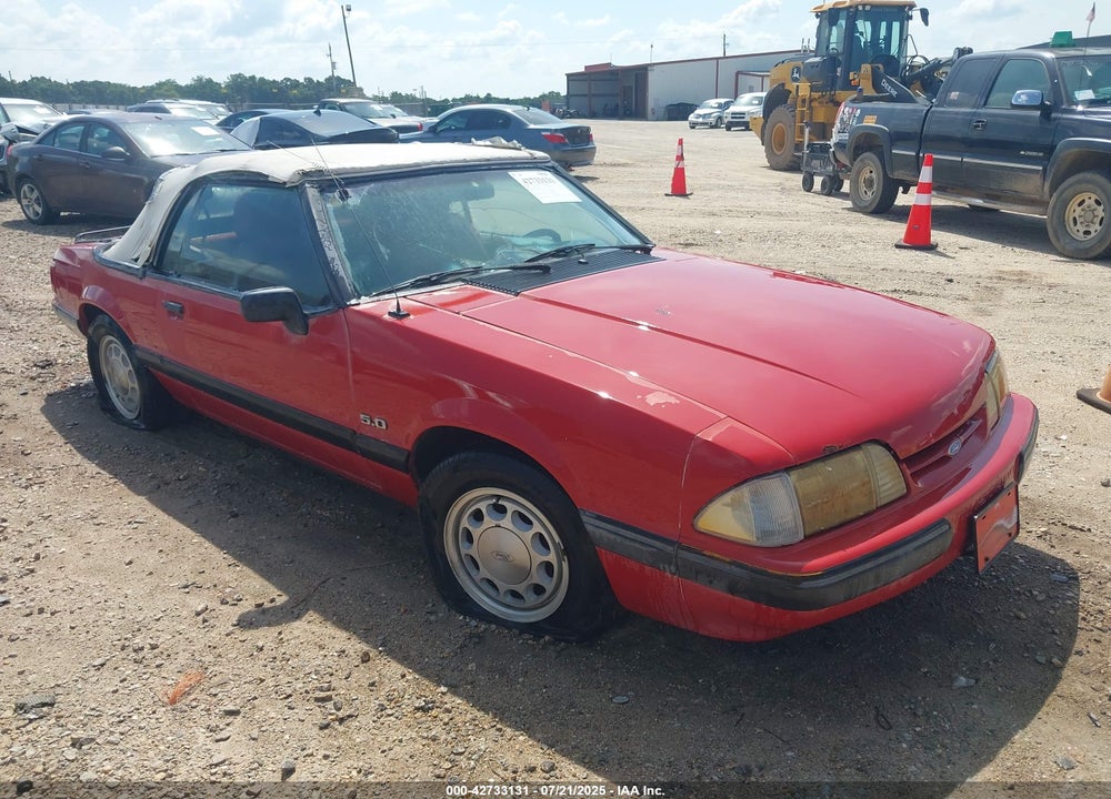 1989 FORD MUSTANG LX VIN: 1FABP44E3KF276650