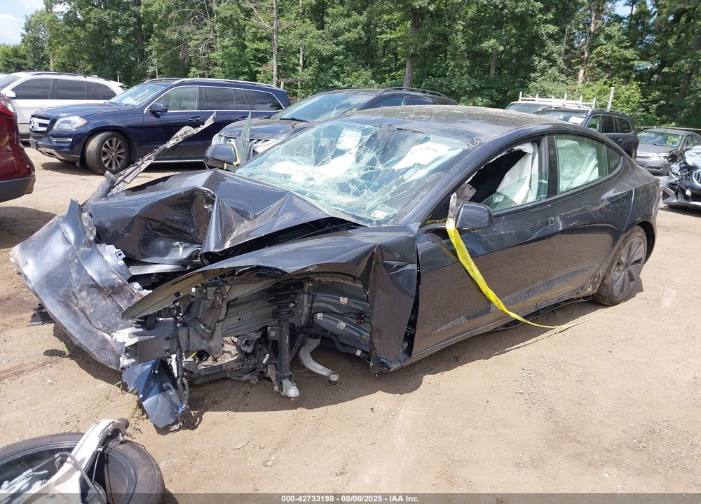 2025 TESLA MODEL 3 LONG RANGE REAR-WHEEL DRIVE VIN: 5YJ3E1EA5SF877240