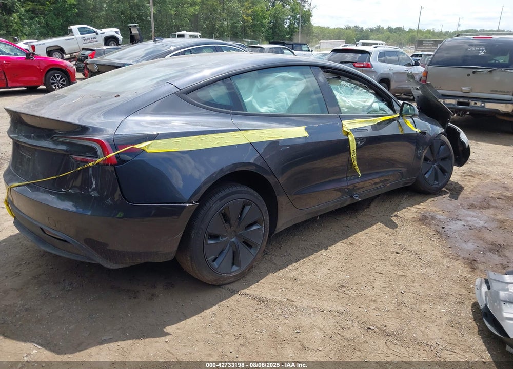 2025 TESLA MODEL 3 LONG RANGE REAR-WHEEL DRIVE VIN: 5YJ3E1EA5SF877240