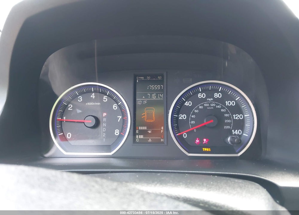 2007 HONDA CR-V EX-L VIN: JHLRE38767C052174
