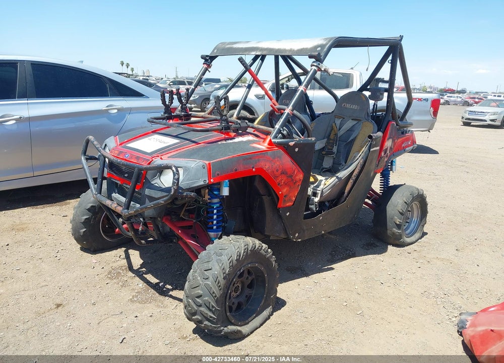 2008 POLARIS RANGER VIN: 4XAVH76A08D333561